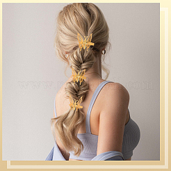 12Pcs Alloy Alligator Hair Clips for Women&nbsp;OHAR-SP0001-06G