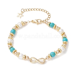Infinity 304 Stainless Steel Link Bracelets&nbsp;BJEW-JB12799-02