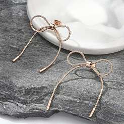 304 Stainless Steel Butterfly Stud Earrings&nbsp;DJEW-B108-10RG