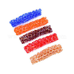 Bling Glass Beaded Stretch Bracelet&nbsp;BJEW-N018-03
