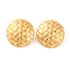 Ion Plating(IP) 304 Stainless Steel Stud Earrings&nbsp;EJEW-G395-03G