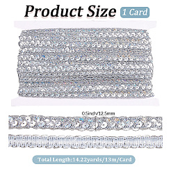 Metallic Braided Lace Trim&nbsp;OCOR-WH20020-24C