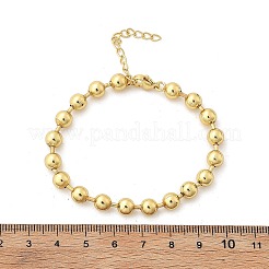 Rack Plating Brass Ball Chain Bracelets for Women&nbsp;BJEW-G676-01C-G