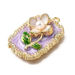 Alloy Enamel Pendants&nbsp;ENAM-K076-02D-G