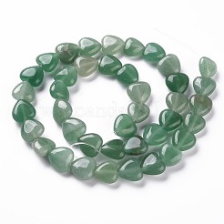 Natural Green Aventurine Bead Strands&nbsp;G-R190-14