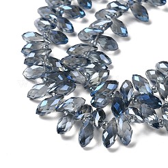 Opaque Solid Color Glass Bead Strands&nbsp;GLAA-D022-05