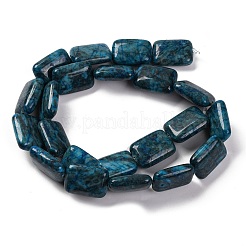 Natural Blue Agate Beads Strands&nbsp;G-T047-B02-01