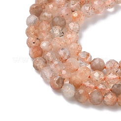Natural Sunstone Beads Strands&nbsp;G-L651-C05-4mm