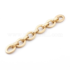 Opaque Spray Painted Acrylic  Linking Cable Chains Set&nbsp;AJEW-JB00914