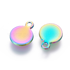 Ion Plating(IP) 304 Stainless Steel Charms&nbsp;LS-STAS-L216-17C