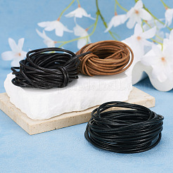 15Yards 3 Colors Cowhide Leather Cord&nbsp;WL-TA0001-02