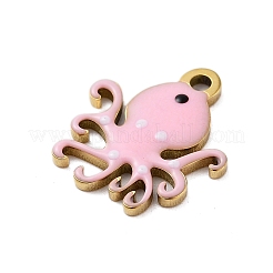 Ion Plating(IP) 201 Stainless Steel Charms&nbsp;STAS-A101-01B-03G