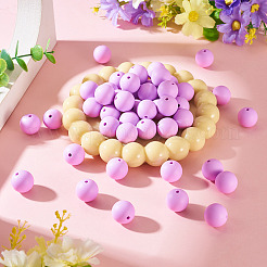 50Pcs Food Grade Eco-Friendly Silicone Beads&nbsp;SIL-TADJ0001-03C
