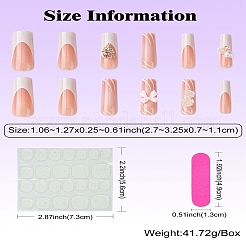 ABS Plastic Full Cover Press On False Nails&nbsp;DIY-CJC0006-13