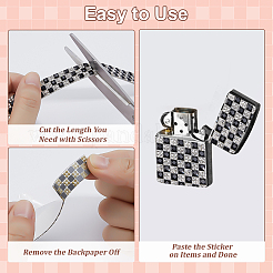 2Pcs Tartan Pattern Hotfix Glass Rhinestone&nbsp;DIY-ME0001-63A