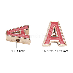 Alloy Enamel Slide Charms&nbsp;ENAM-CJ0001-25