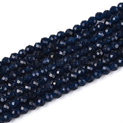 Dyed Natural Sapphire Beads Strands&nbsp;G-T143-05