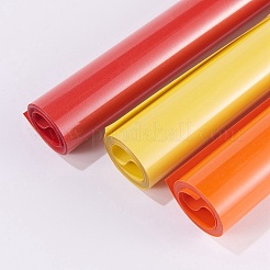 3 Rolls Red & Gold & Orange Red Heat Transfer Vinyl Roll&nbsp;DIY-SZ0003-61