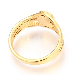 304 Stainless Steel Finger Rings&nbsp;RJEW-J071-03G-7