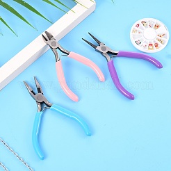 Tri-color Polished Pliers Set&nbsp;TOOL-R124-03