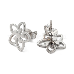 Non-Tarnish 304 Stainless Steel Stud Earrings&nbsp;EJEW-K285-07P