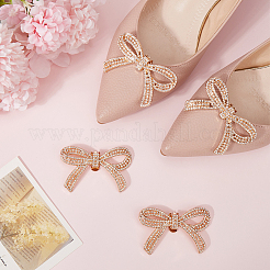 4Pcs Alloy Rhinestone Shoe Decoration&nbsp;AJEW-GF0009-29KCG