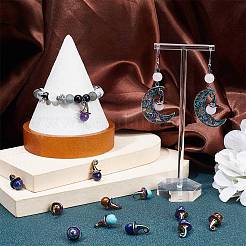 20Pcs Natural & Synthetic Mixed Gemstone Pendants&nbsp;FIND-SC0007-82
