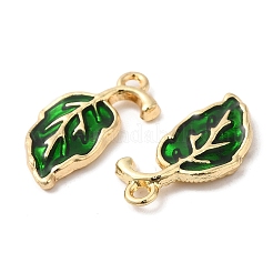 Eco-friendly Alloy Enamel Pendants&nbsp;PALLOY-M212-17G