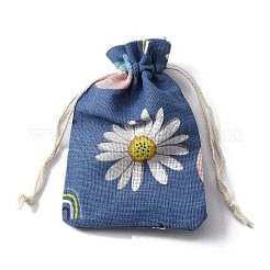 Cotton & Linen Drawstring Gift Bags&nbsp;LS-ABAG-TAC0006-07B