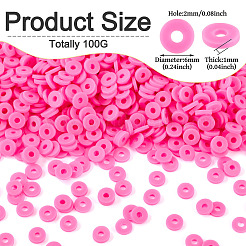 100G Handmade Polymer Clay Beads&nbsp;CLAY-TA0001-77B
