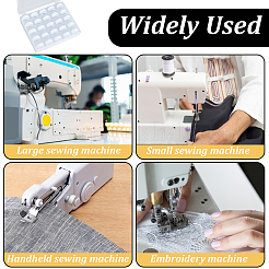 25Pcs Polyester Sewing Thread with Transparent Bobbin Box Sets&nbsp;SENE-WH20003-001B