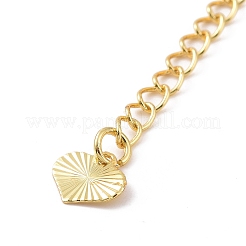 Brass Chain Extender&nbsp;KK-F753-02KCG-RS