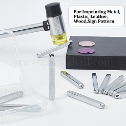 40cr Steel Stamps&nbsp;DIY-BC0009-43B