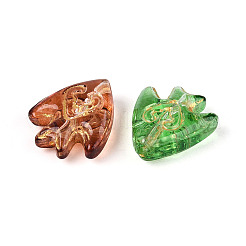 Baking Paint Transparent Glass Beads&nbsp;DGLA-N018-25