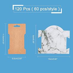 Marble Texture Pattern Paper Display Cards&nbsp;CDIS-NB0001-11
