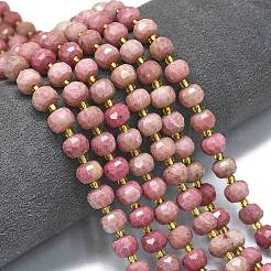 Natural Rhodochrosite Beads Strands&nbsp;G-K389-E27-01