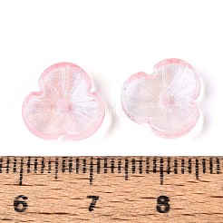 Baking Paint Transparent Glass Bead Caps&nbsp;DGLA-N014-09A-07