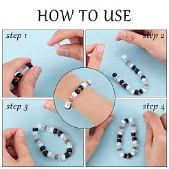 Transparent Acrylic European Beads&nbsp;OACR-NB0001-06