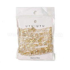Rack Plating Brass Coffee Bean Link Chains&nbsp;CHC-C026-14