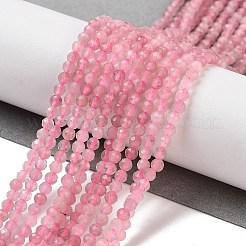 Natural Madagascar Rose Quartz Beads Strands&nbsp;X-G-B088-C09-03