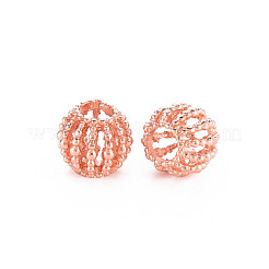 Rack Plating Alloy European Beads&nbsp;MPDL-N039-118RG