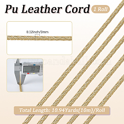 10M Round Imitation Leather Braided Cord&nbsp;WL-GF0001-32A-02