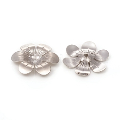 6-Petal Brass Bead Caps&nbsp;KK-I669-06P