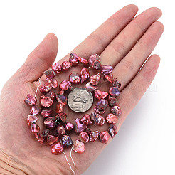 Natural Keshi Pearl Beads Strands&nbsp;PEAR-S021-030
