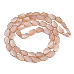 Electroplate Glass Beads Strands&nbsp;EGLA-C009-01B-PL01