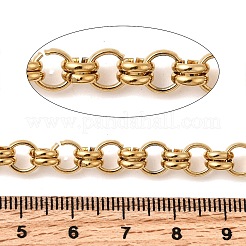 304 Stainless Steel Ring Link Chains&nbsp;CHS-K024-10G