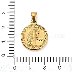 304 Stainless Steel Pendants&nbsp;STAS-F363-18G