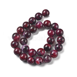 Natural Multi-Color Agate Beads Strands&nbsp;G-A261-B02-14mm