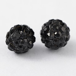 Pave Disco Ball Beads&nbsp;RB-Q195-A6mm-280