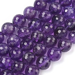 Natural Amethyst Beads Strands&nbsp;G-L654-O01-12mm